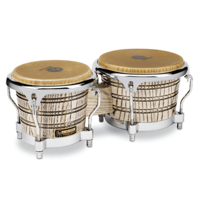 BONGOS SIGNATURE GIOVANNI 7 1/4 Y 8 5/8 PULGADAS CROMADO LP793X-C LP