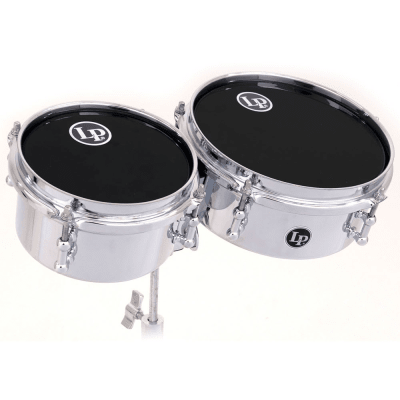 MINI SET TIMBALES 6 Y 8 PULGADAS CON BORDONA LP845-K LP MINI SET TIMBALES 6 Y 8 PULGADAS CON BORDONA LP845-K LP