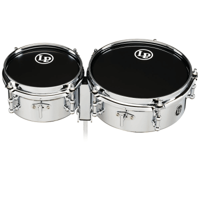 MINI SET TIMBALES 6 Y 8 PULGADAS CON BORDONA LP845-K LP MINI SET TIMBALES 6 Y 8 PULGADAS CON BORDONA LP845-K LP