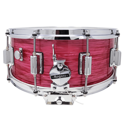 TAMBOR DYNA-SONIC 14 X 6.5 RED RIPPLE NO.37-RR ROGERS