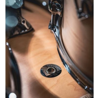 BATERIA CORNERSTONE MAPLE 10,12,16,22,14X6,5 SATIN NATURAL PODCSTM522-01-SN-PM DIXON
