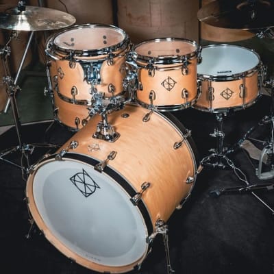 BATERIA CORNERSTONE MAPLE 10,12,16,22,14X6,5 SATIN NATURAL PODCSTM522-01-SN-PM DIXON