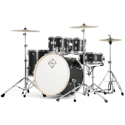 BATERIA SPARK 5 PIEZAS CON HARDWARE MISTY BLACK 12,13,16,22,14x5,5 PODSP522BMBK DIXON