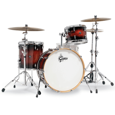 SHELLPACK 3 PCS RENOWN MAPLE 13,16,24 CHERRY BURST RN2--R643-CB GRETSCH