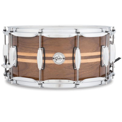 TAMBOR 14X6,5 FULL RANGE WALNUT DUAL MAPLE INLAY S1-6514W-MI GRETSCH