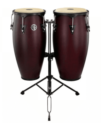SET CONGAS CITY DARK WOOD 11 Y 12 CON ATRIL LP647NY-DW LP