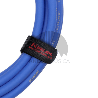 Cable para Instrumento 6 Mts. Azul Kirlin
