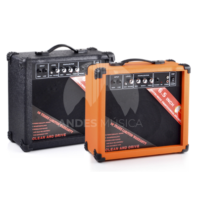 Amplificador de Guitarra 15 Watts Negro Amplificador de Guitarra 15 Watts Negro