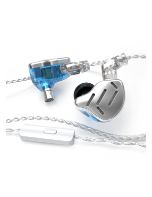 AUDIFONO IN EAR ZAX SILVER BLUE KZ