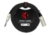 CABLE 3 MTS. TRS - XLR MACHO BALANCEADO NEGRO1