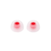 REPUESTOS AUDIFONO GOMA TALLA M CLEAR-RED NDS1