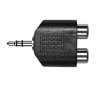 Adapatador 3.5 TRS M - RCA F Nickel 2 Unidades 2656 Kirlin1