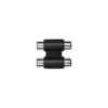 Adaptador 2X RCA F - 2X RCA F Nickel Plastico 2714 Kirlin1