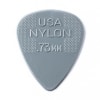 Uñetas 44P.73mm Nylon Standard Gris 12 Und. Dunlop1