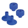 Pack 2 Nuts + 2 Bujes Azul NDS1
