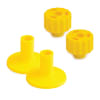 Pack 2 Nuts + 2 Bujes Amarillo NDS1