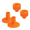 Pack 2 Nuts + 2 Bujes Naranjo NDS1