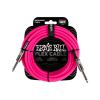 CABLE DE INSTRUMENTO 6 MTS. FLEX RECTO/RECTO PINK 6418 ERNIE BALL1