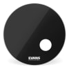 PARCHE BOMBO EQ3 RESONANTE NEGRO 22 BD22RB EVANS1