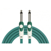 CABLE INSTRUMENTO 6 MTS. VERDE CONECTOR RECTO1