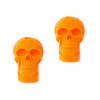 Calavera Tribal Para Platillos Naranjo NDS1