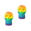 Calavera Tribal Para Platillos Rainbow NDS1