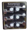 SET 6 CLAVIJAS GUIT.ELEC.MOD.M-1002CR SCORPION1