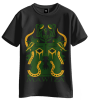 POLERA MAWIZA BN1 NEGRA / VERDE MERCH OFICIAL1