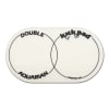 Protector Parche Bombo DKP2 Kick Pad Doble Bombo Aquarian1