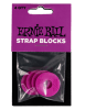 PACK 4 STRAP BLOCKS PURPLE 5618 ERNIE BALL1