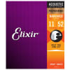 Elixir 16027 NANOWEB PH BR 11-52 Cuerdas Guit Acústica1