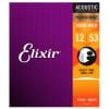 Elixir 16052 NANOWEB PH BR 12-53 Cuerdas Guit Acústica1