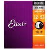 Cuerdas para Guitarra Acústica Metal 12-53 Light NANOWEB 11052 Elixir 2