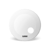 PARCHE BOMBO EQ3 RESONANTE POROSO BLANCO 20 BD20RGCW EVANS1