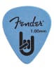 Fender Unetas TOURING 1,00mm Setx12 Delrin Celeste1