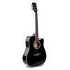 Guitarra Electroacústica Negra H611
