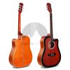 Guitarra Acústica Folk Sapele + Funda1