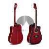 Guitarra Acústica Wild Red1