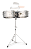 TIMBALES TITO PUENTE ACERO INOXIDABLE 14 Y 15 LP257-S LP1