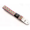 Correa Jacquard Vitreaux Rojo Blanco C-02 Tijuana1