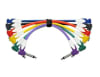 Set 6 Cables 0.3 Mts. Patch Efecto Colores Conectores Plásticos LG6-243-6 Kirlin1