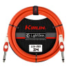 Cable para Instrumento Rojo 3 Mts. LGI-201-3R Kirlin1