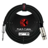 Cable Micrófono XLR - Plug 10 Mts. Negro MPC-282 Kirlin1