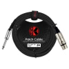 Cable Micrófono XLR - Plug 3 Mts. Negro MPC-282 Kirlin1