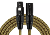CABLE DE MICROFONO 3 MTS TELA AMARILLO KIRLIN1