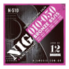 Cuerdas para Guitarra Folk 12 Cuerdas 10-50 80/15 Bronze N-510 NIG1