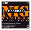 NIG Cuerdas para Guitarra Eléctrica 7 Cuerdas N-71 10-56 Niquel1