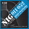 Cuerdas de Guitarra Acustica Metal NIG Folk N-430 11-52 Silver1