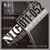 Cuerdas para Guitarra Electrica 11-52 Niquel NIG N-61 1