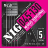Set 5 Cuerdas para Bajo Electrico NIG N-750 45-130 Niquel1